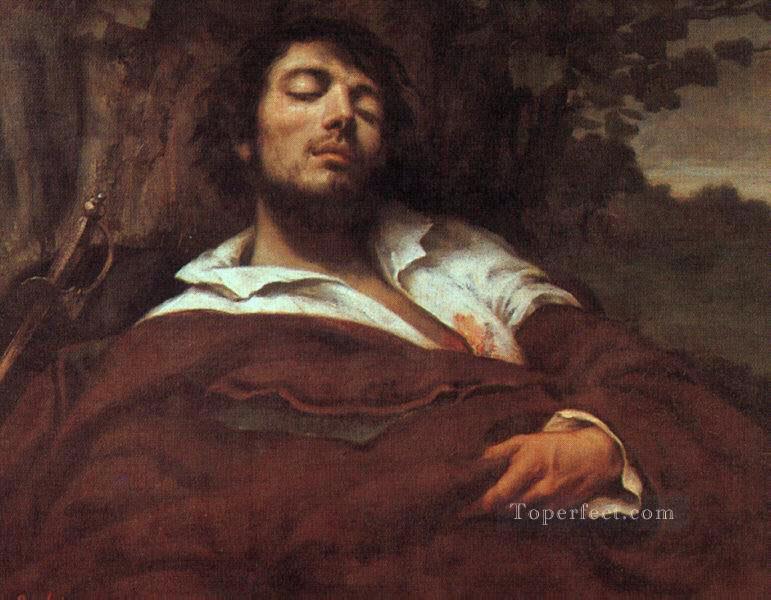Wounded Man WBM Realist Realism painter Gustave Courbet Oil Paintings
